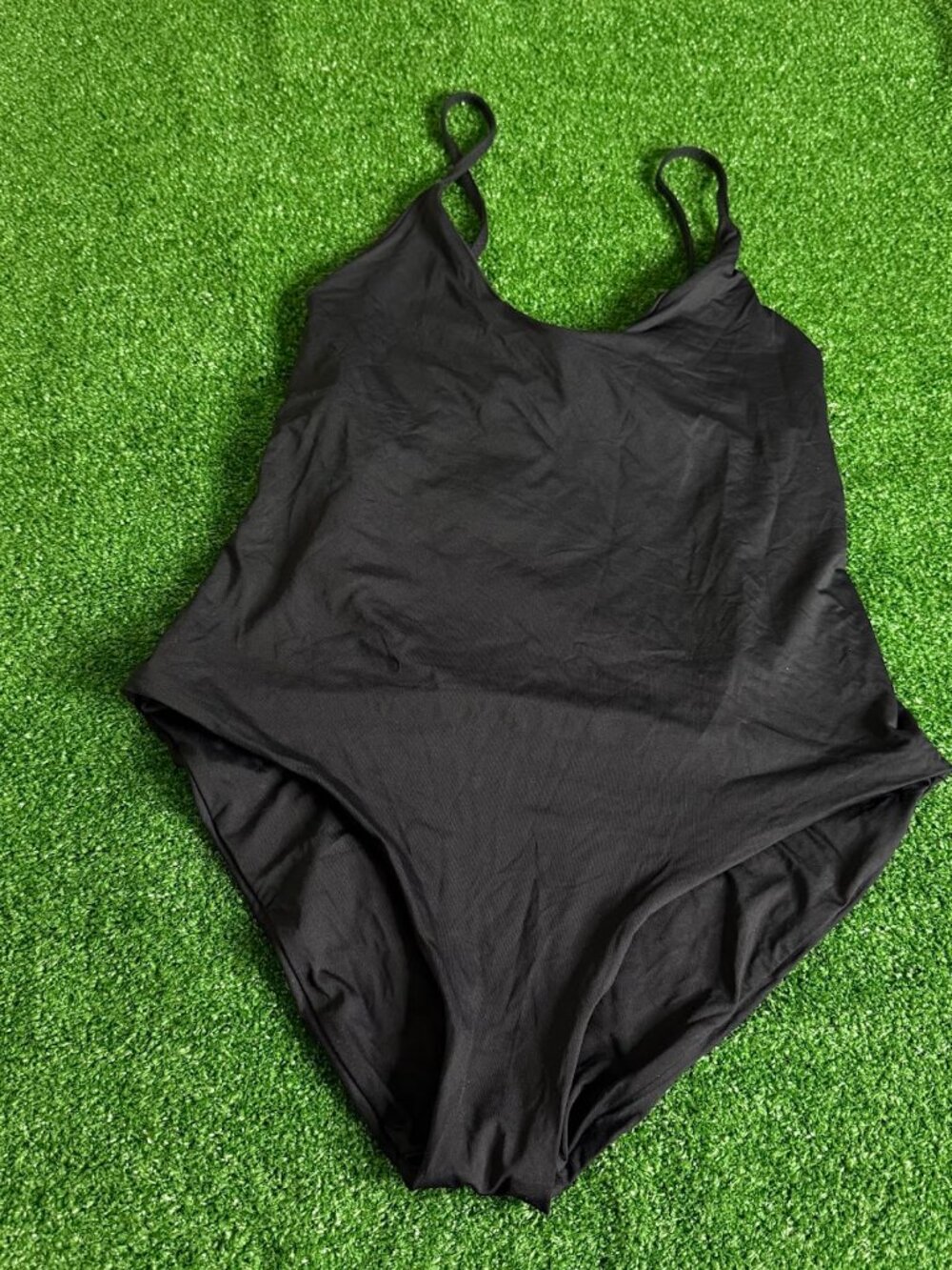 BECCA Rebecca Virtue Color Code Clean One Piece Adjustable Black Swimsuit Size M